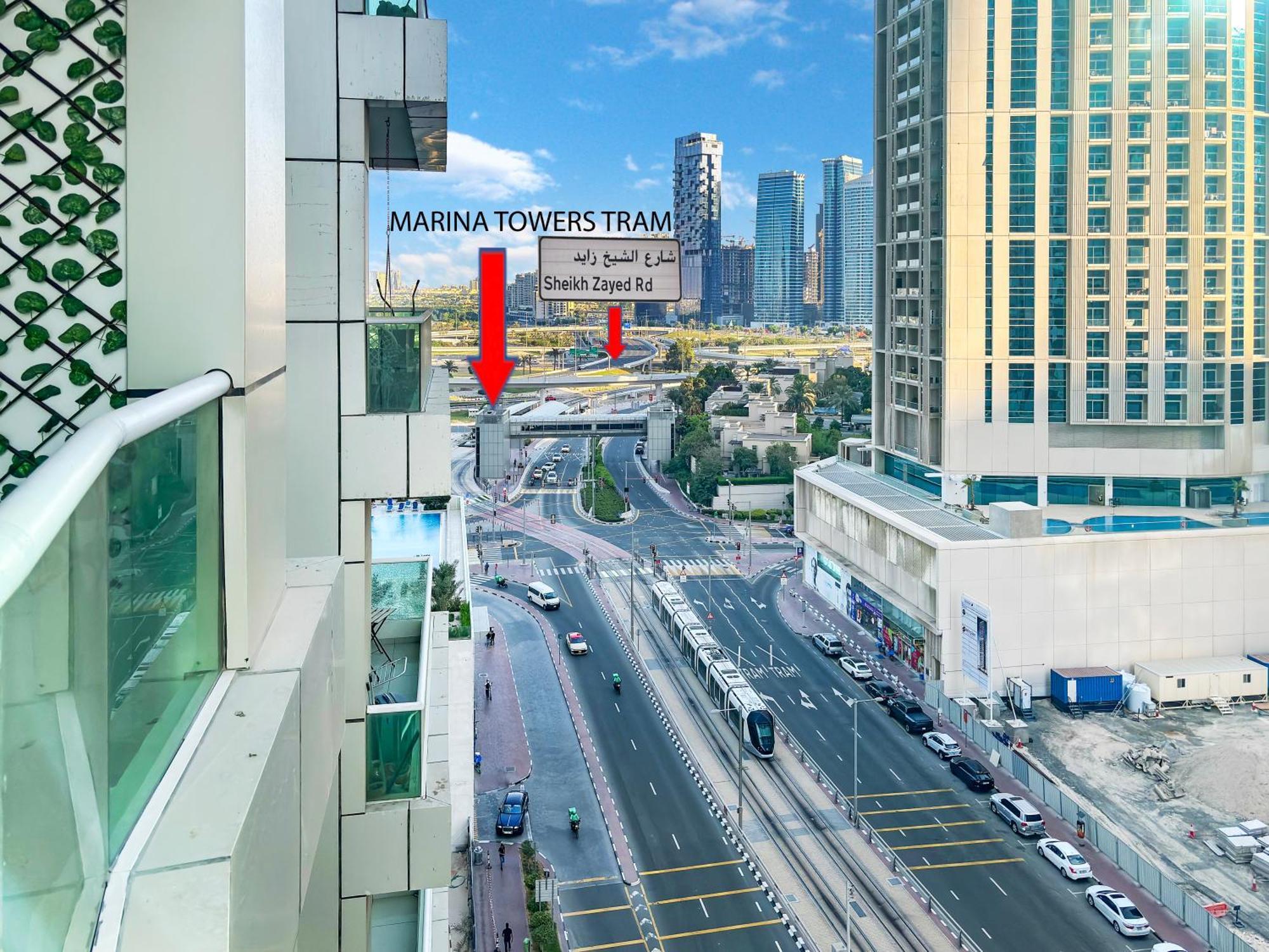 Lux 1Br, Kingbed In Dubai Marina, 3Mints Metro, 5Mints Barasti Beach Exterior foto