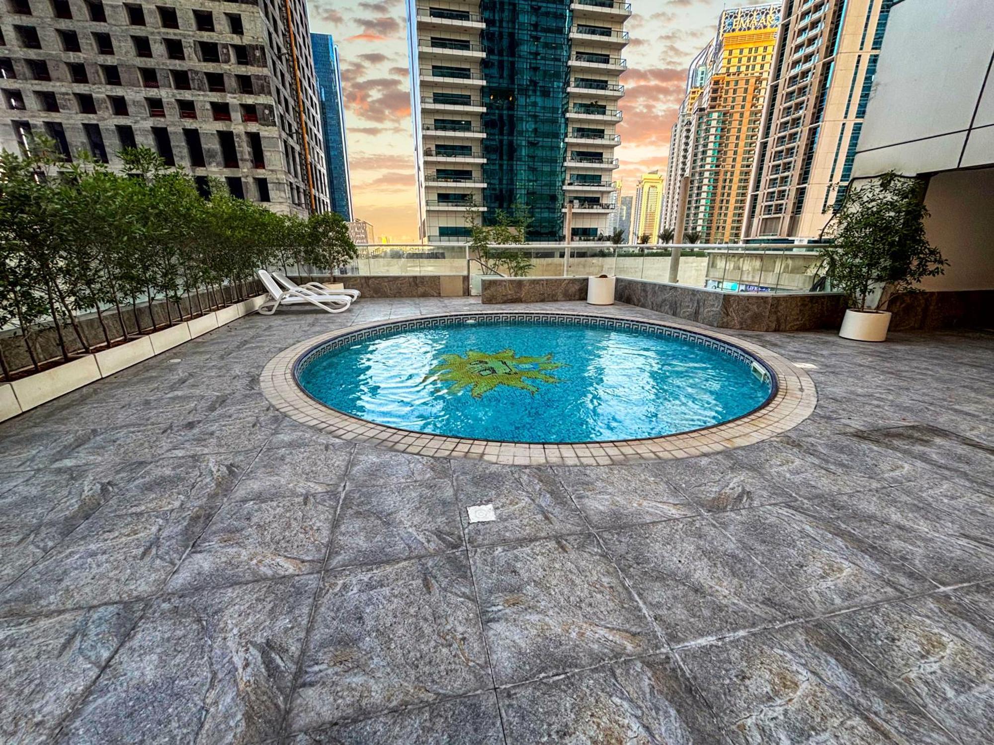 Lux 1Br, Kingbed In Dubai Marina, 3Mints Metro, 5Mints Barasti Beach Exterior foto